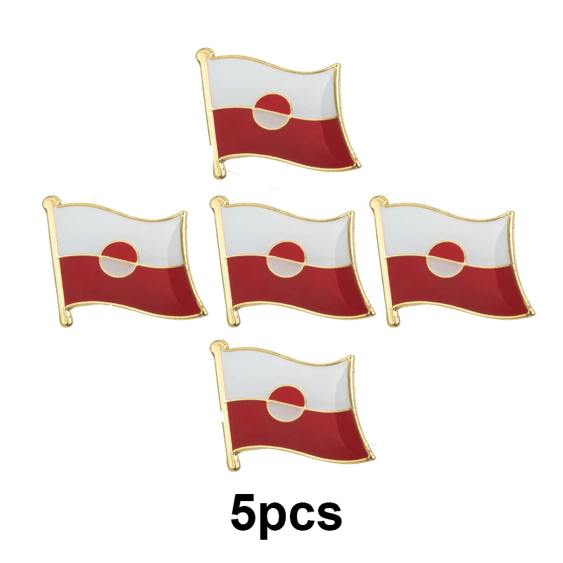 

1-100 шт., булавка с флагом Гренленд, значок с флагом, брошь, значки