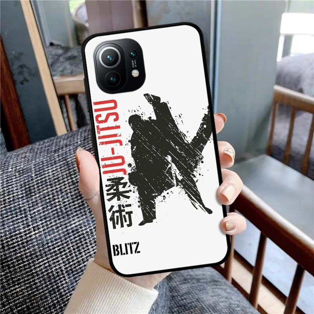 BJJ Brazilian Jiu Jitsu Phone Case For Xiaomi Mi 5X 8 9 10 11 12 Lite Pro 10T PocoX3pro PocoM3 Note 10 Pro Lite