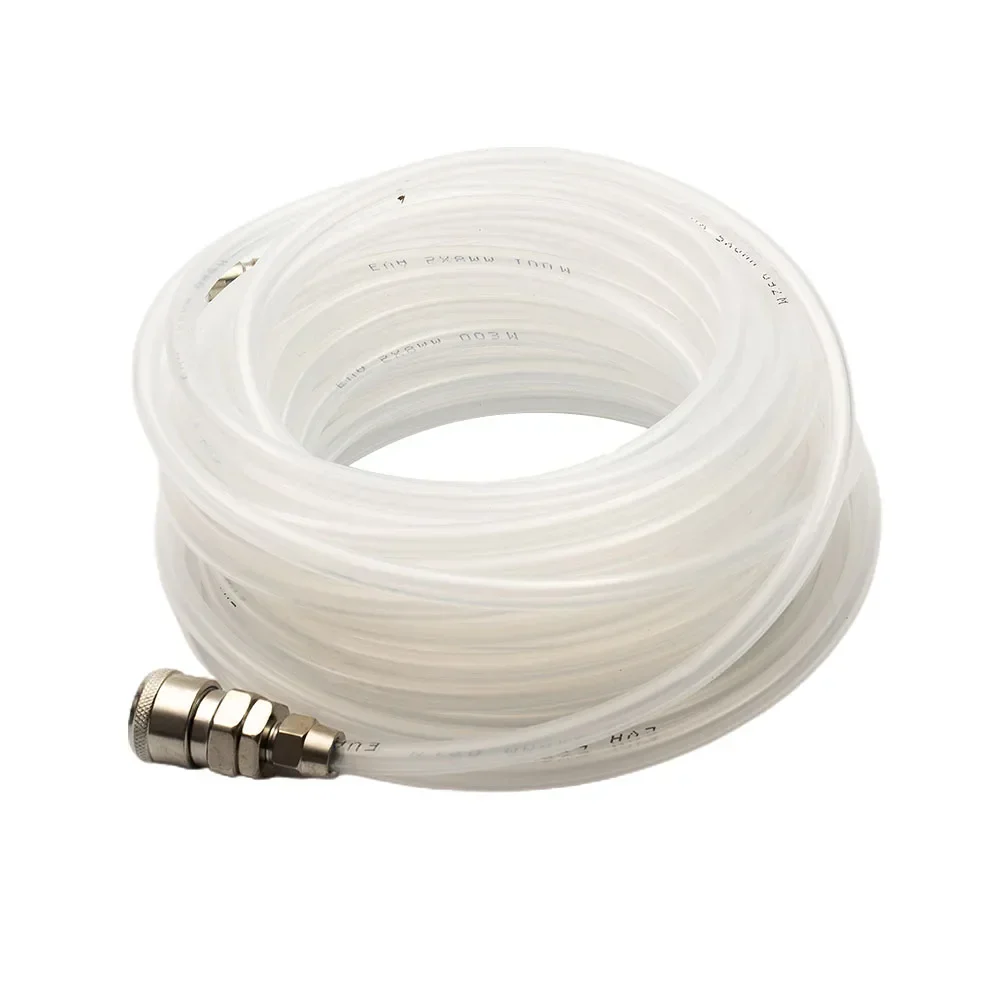 Pneumatic Air Hose Compressor Air Tube Pump 5*8mm With Quick Connector Fittings Mechanical Hardware Straight Pipe