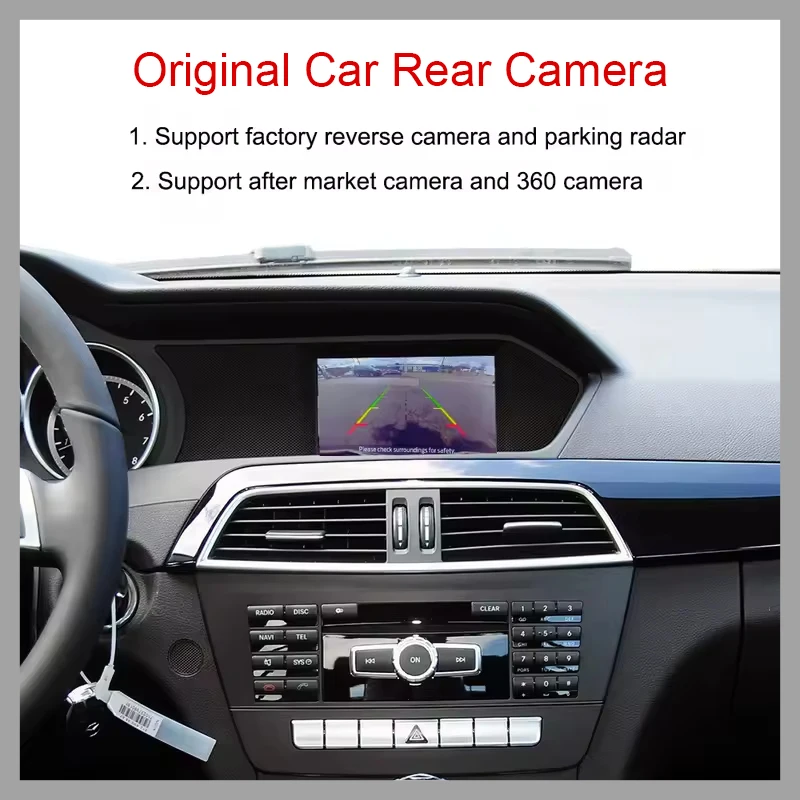 لمرسيدس بنز الفئة ML/GL A B C E CLA GLA GLK W204 اللاسلكية CarPlay أندرويد الملاحة التلقائية NTG4.5 وحدة بيكر