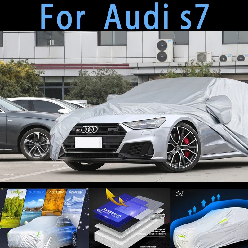 

For Audi s7 Car protective cover,sun protection,rain protection, UV protection,dust prevention auto paint protective