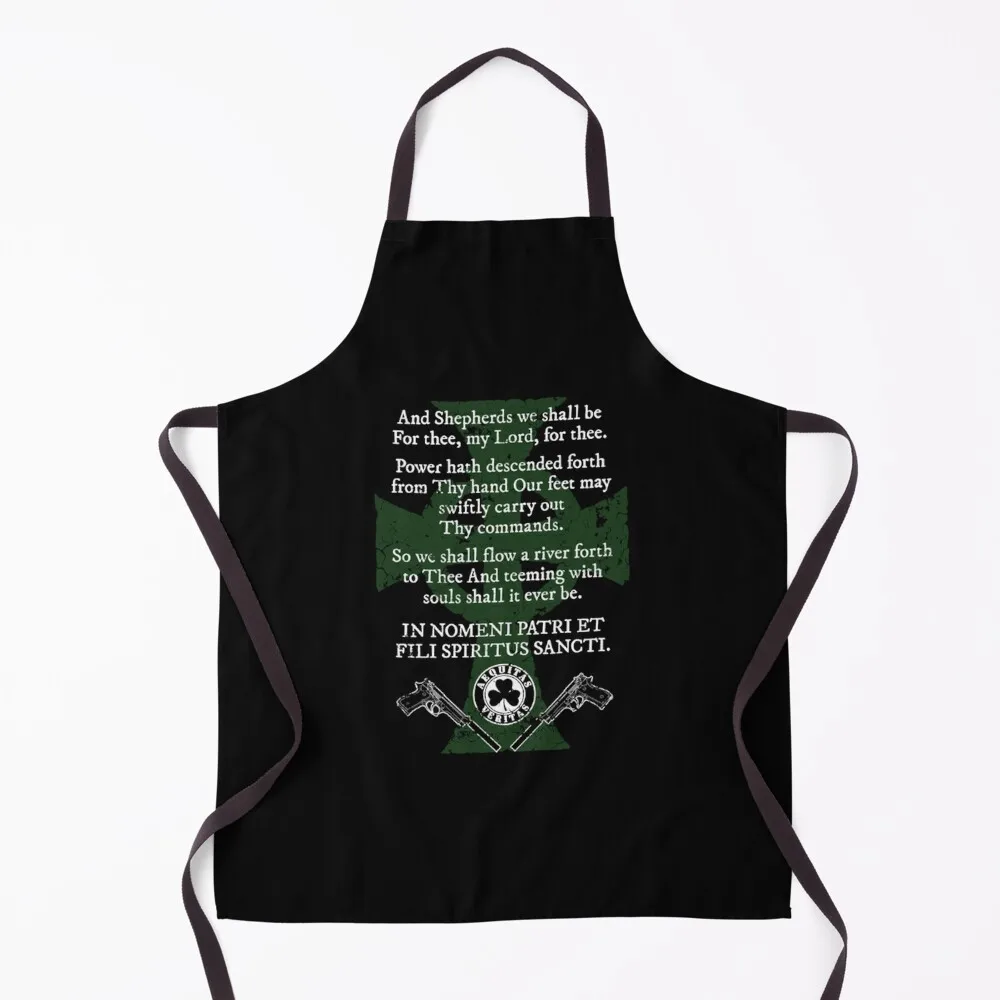 Boondock Saints Apron Utensils For Kitchen Kitchens Woman Apron