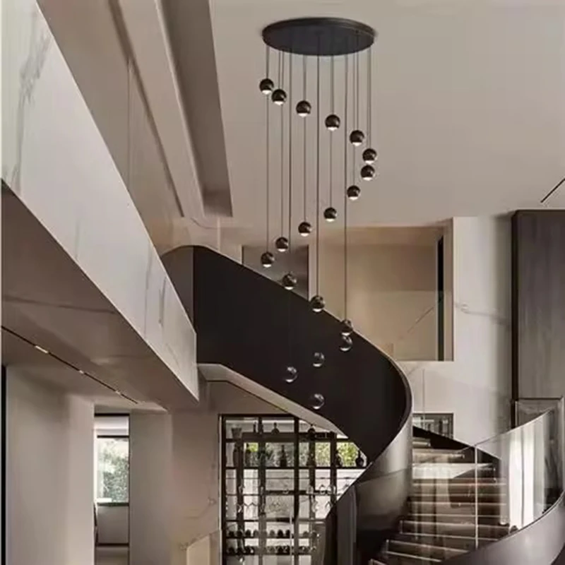 

Скандинавский домашний декор, столовая, подвесной светильник, внутреннее освещение, лестничная лампа, подвесной светильник, люстра, лампы для гостиной