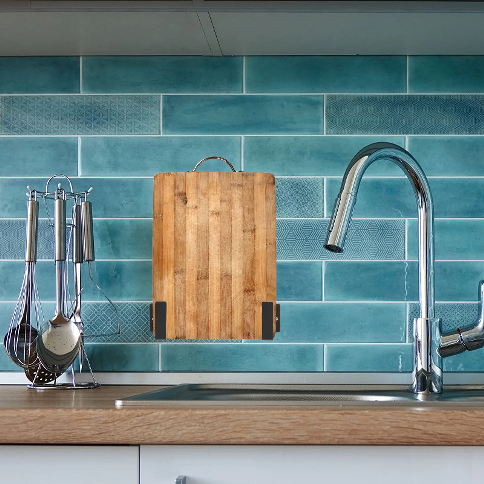 

2Pcs Stainless Steel Pot Lid Rack Wall Mounted Kitchen Storage Organizer Strong Load Bearing Anti Rust Pot Cover Holder Stand