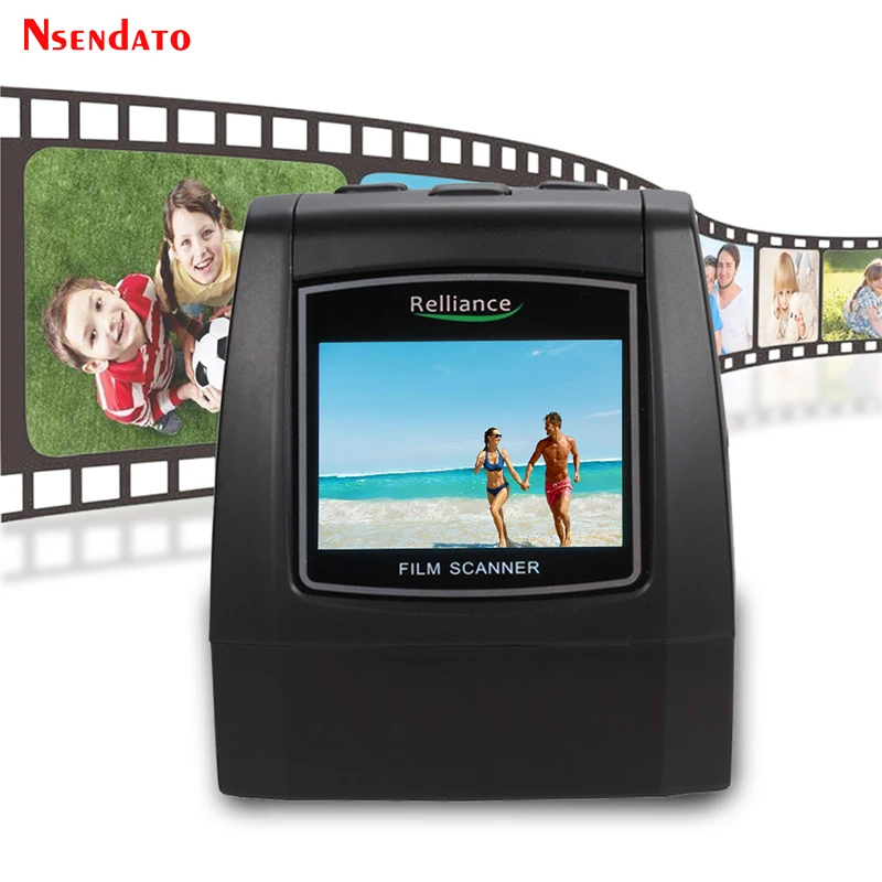 14MP/22MP High-Resolution Photo Foto Film Scanner Convert 35 mm 8 mm Color 2.4\