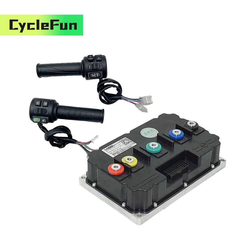 

FarDriver ND721800 800A BLDC With Regen Braking 10-15KW T08 Throttle Electric Motorcycles Controller Program Scooter Accessories