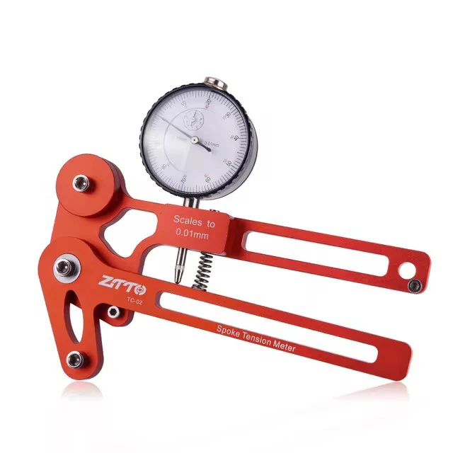 ZTTO MTB Fahrrad Elektronischer/Mechanischer Spannungsmesser MTB Rennrad Speichenprüfer Hochpräzise Anzeige Genau und Stabil