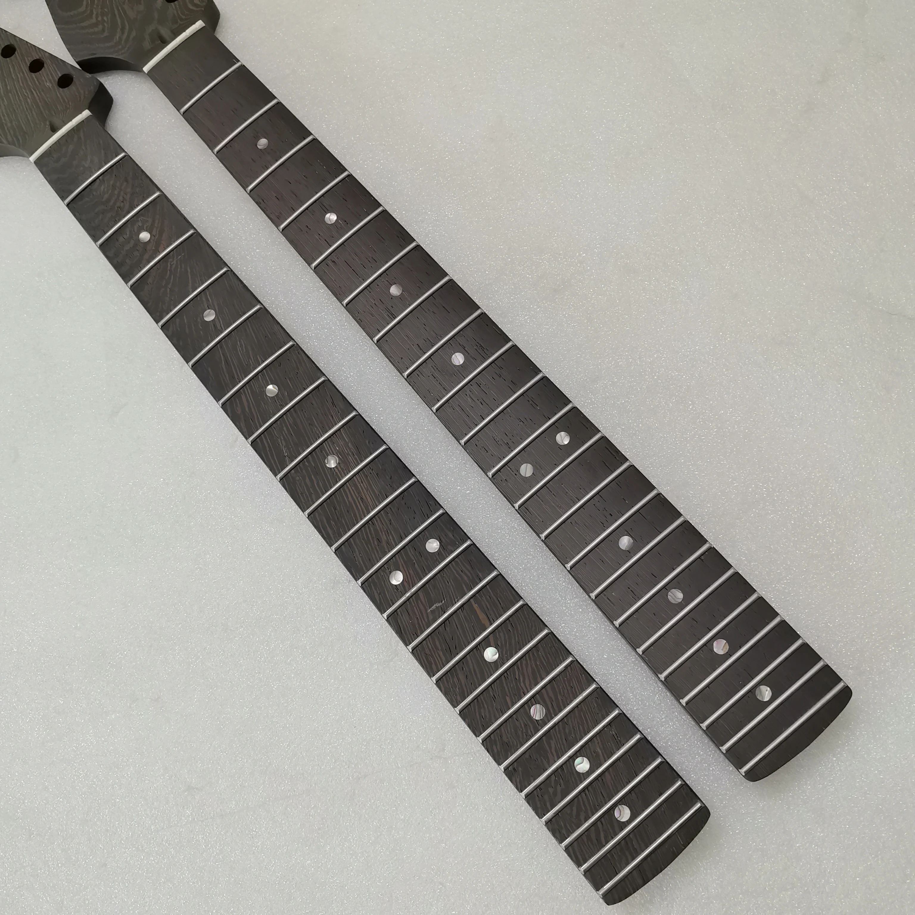 Left-handed ST Neck Wenge Wood Electric Guitar Necks 22 Frets