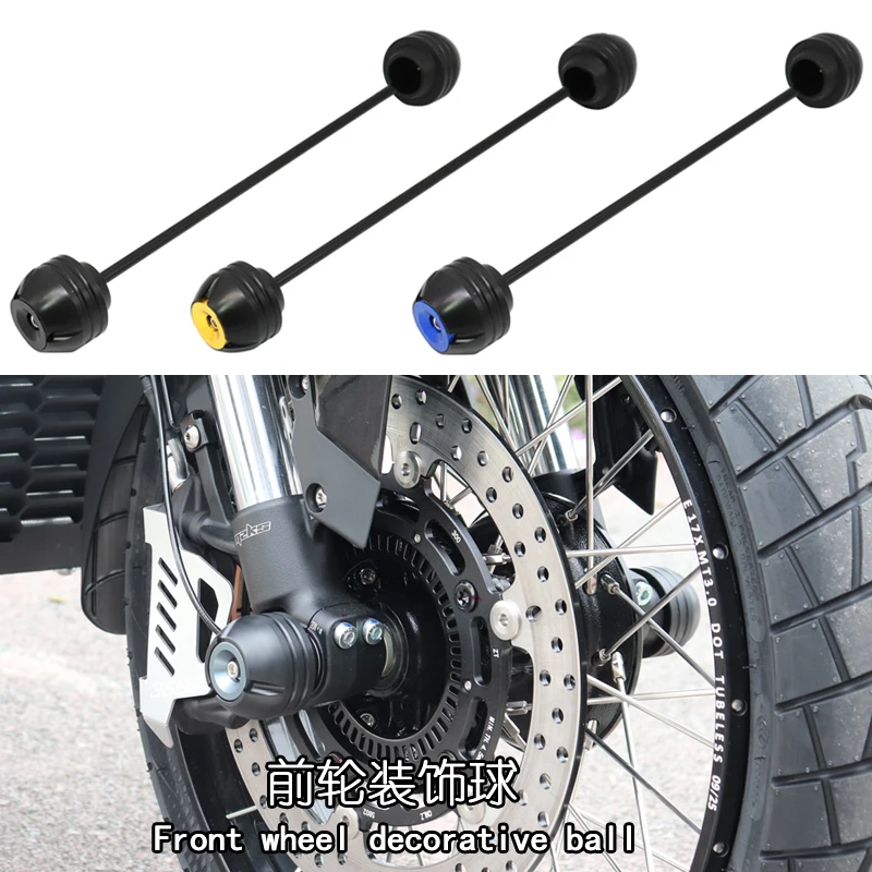 ل ZONTES 368 368G 368D 368M 368K 368E 2024 2025 2026 دراجة نارية الملحقات المحور الأمامي عجلة شوكة المنزلق تحطم حامي