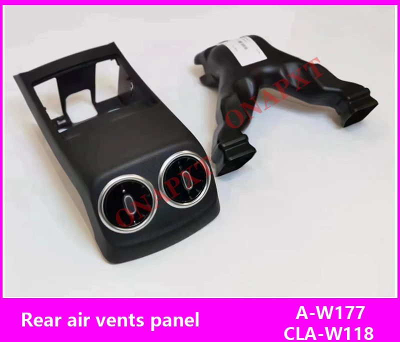 64-kleuren set voor Mercedes-Benz A/CLA klasse W177 W118 LED auto air vent turbine uitlaat nozzle sfeerverlichting neon lamp