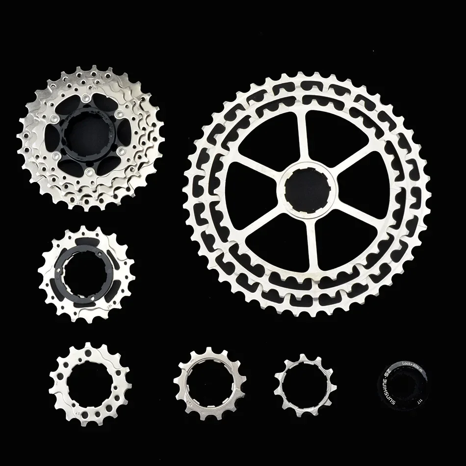 MTB 10 11 12 Speed SLR2 Cassette Ultralight CNC Bicycle 10s 11s 12s 42/46/50T Freewheel Mountain Bike K7 HG System Sprocket
