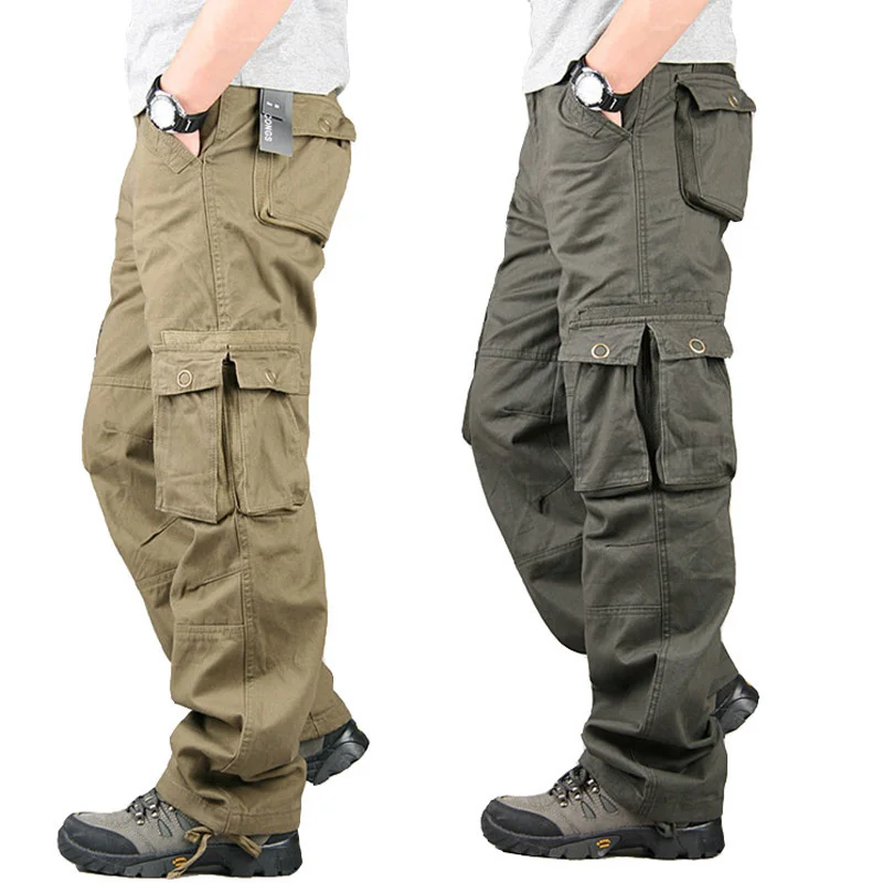 

City Tactical Cargo Pants Classic Outdoor Hiking Trekking Army Joggers Pant Camouflage Military Multi Pocket Trousers