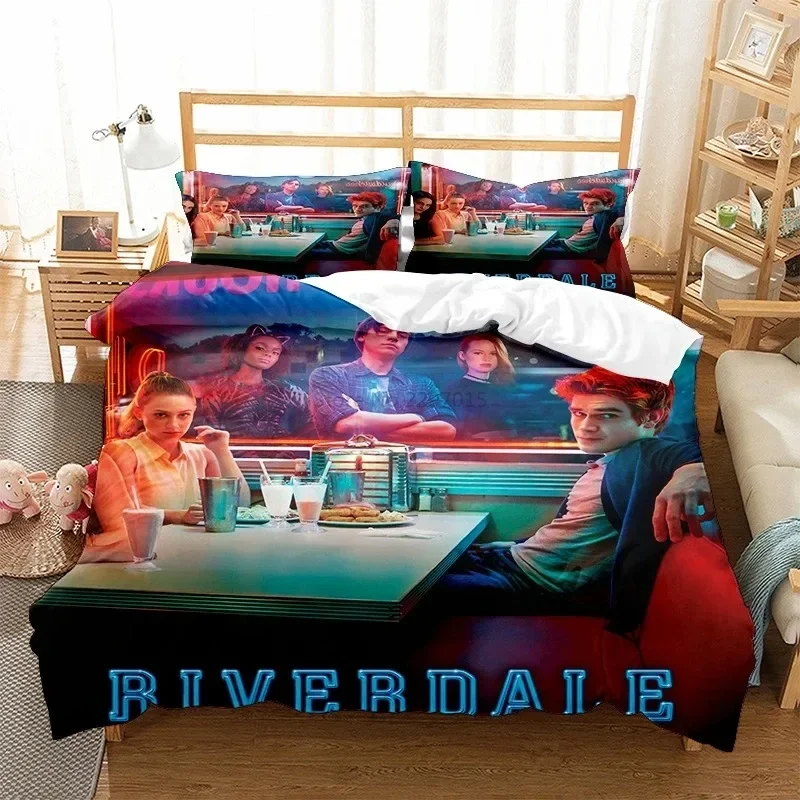 

Home Textile Riverdale 3d Bedding Set Printed Duvet Cover Sets with Pillowcases Digital Printing Bedclothes Comforter Cover Sets