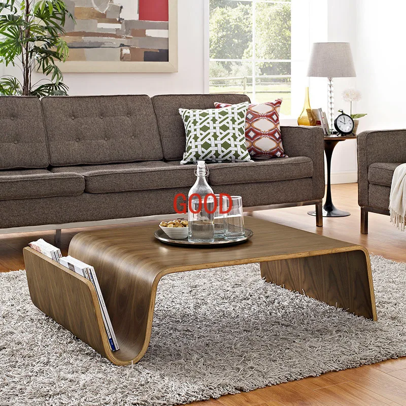 Mesa Lateral Couch Coffee Tables Tea Luxury Floor Console Coffee Tables Glass Metal Wohnzimmertisch Living Room Furniture L