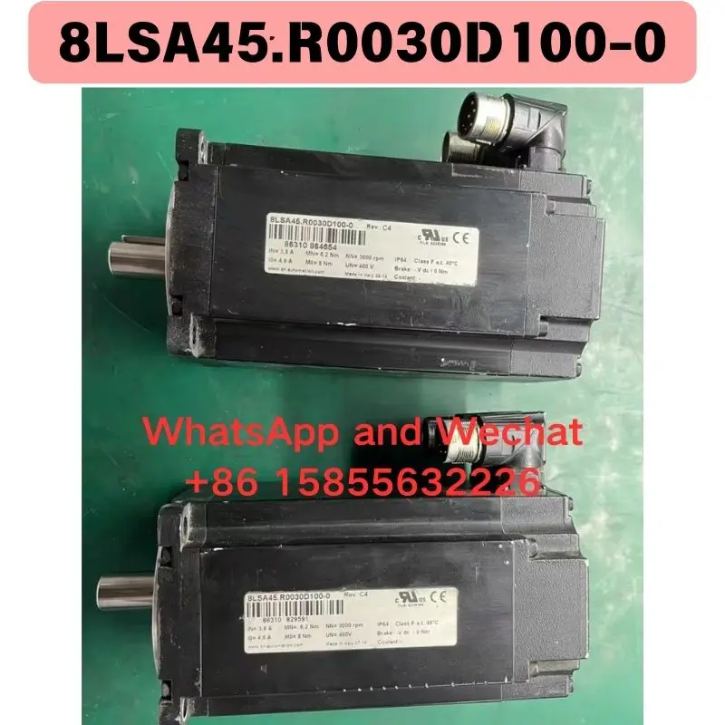 Used 8LSA45.R0030D100-0 electrical machinery Functional test OK