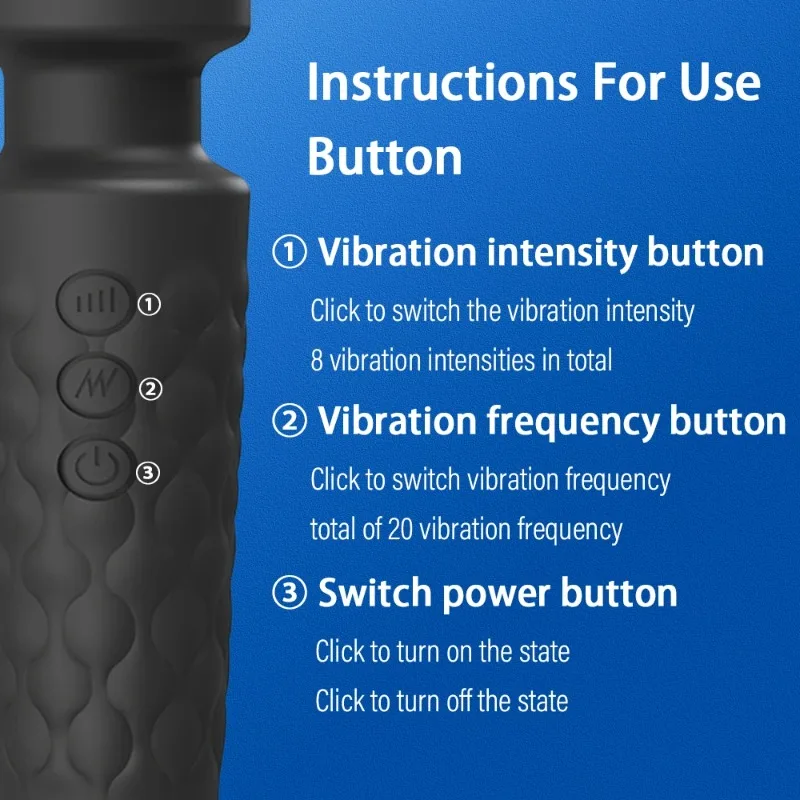 20 وضع هزاز قوي للنساء الحلمة البظر محفز البظر G-بقعة مدلك تهتز الجنس لعب للإناث الكبار النشوة الجنسية #5