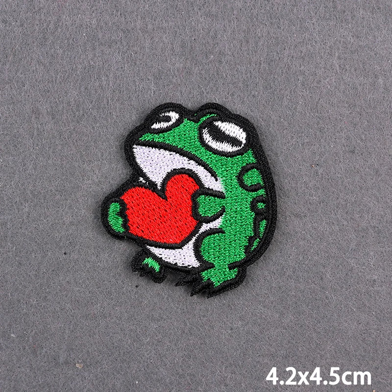 Parches bordados Love Conques para ropa Hippie, parche para planchar, parches tácticos para pantalones vaqueros, pegatinas con emblema de roca, apliques DIY