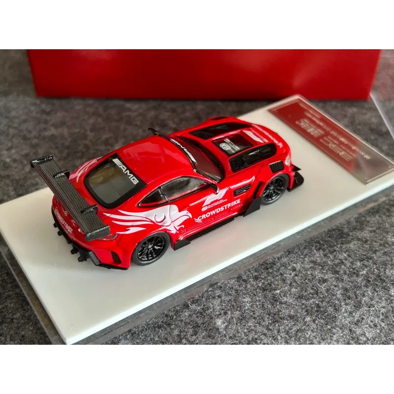 1/64 AMG GT S Carbon...” North Exhibition Limited Edition HEC, литая под давлением модель автомобиля из сплава, коллекция украшений, украшение для взрослых.