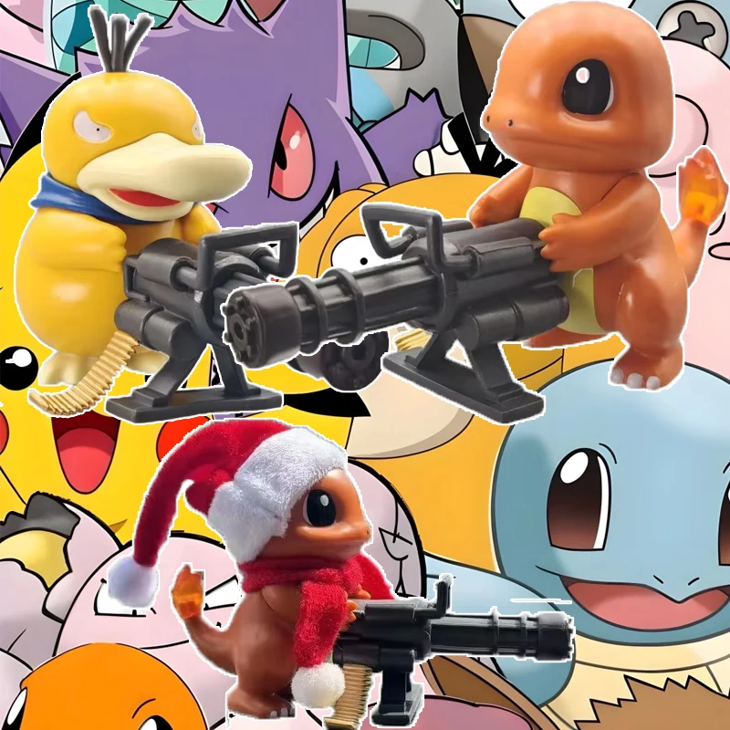 anime-dos-desenhos-animados-pokemon-psyduck-charmander-postura-em-pe-modelo-boneca-carro-ornamento-decoracao-de-mesa-brinquedo-colecionavel-estatua-presente
