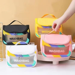 Waterproof Cosmetic Bag Portable Portable Cosmetic Storage Bag Large Capacity Transparent Wash Bag Travel Storage Bag