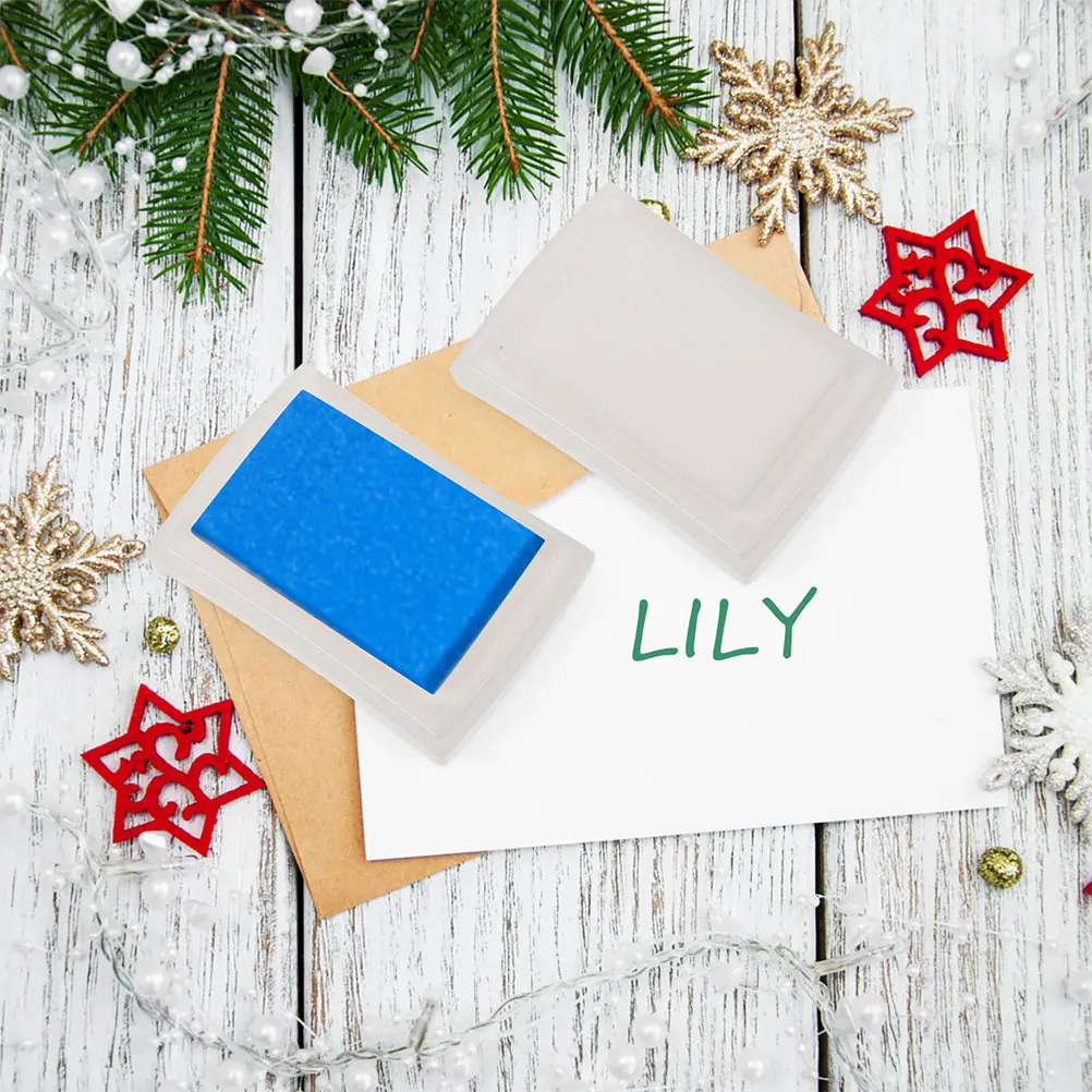 15 قطعة عالية الكثافة الإسفنج إعادة الملء فارغة مختمة لمكتب الفن صياغة Diy بها بنفسك مشاريع منصات الحبر ل Stamps فارغة الإسفنج ختم #1