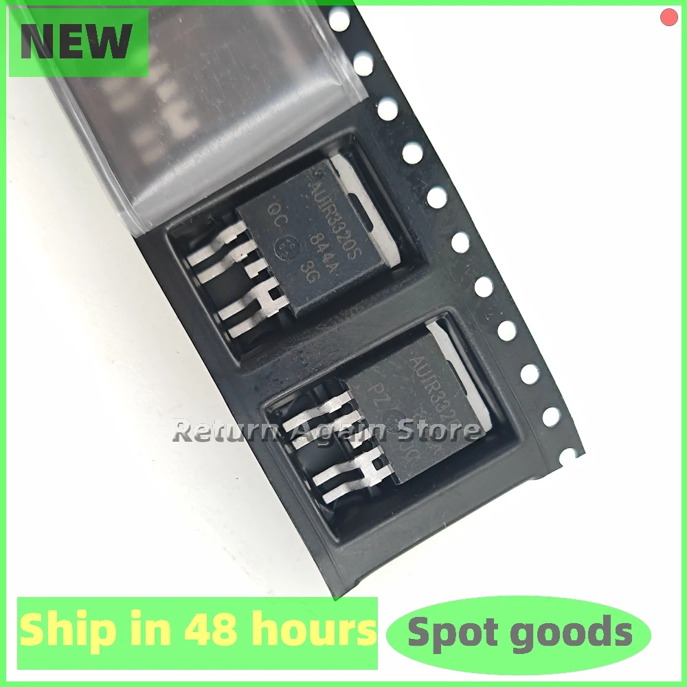 Parche MOSFET de efecto de campo de alta corriente AUIR3320S, lote de 5 unidades, TO-263, IR3320S