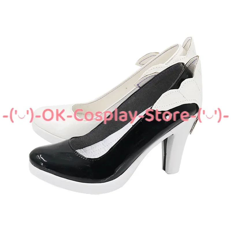 [Angepasst] Honkai Impact 3 Kiana Kaslana Cosplay Schuhe Spiel Roleplay Kostüm Prop Halloween Karneval Party PU Leder Stiefel