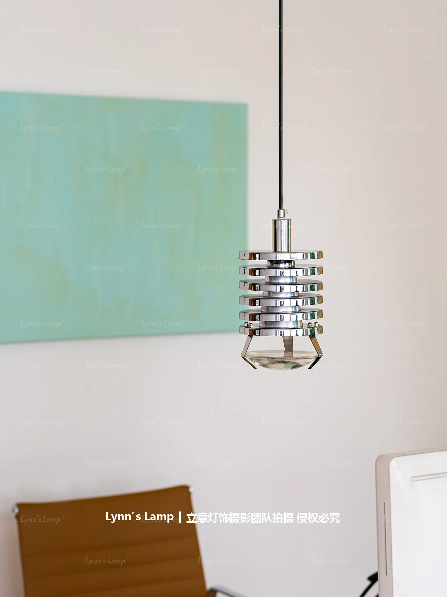 Middle antique Bauhaus bedroom bedside pendant light bar atmosphere retro industrial style pendant light