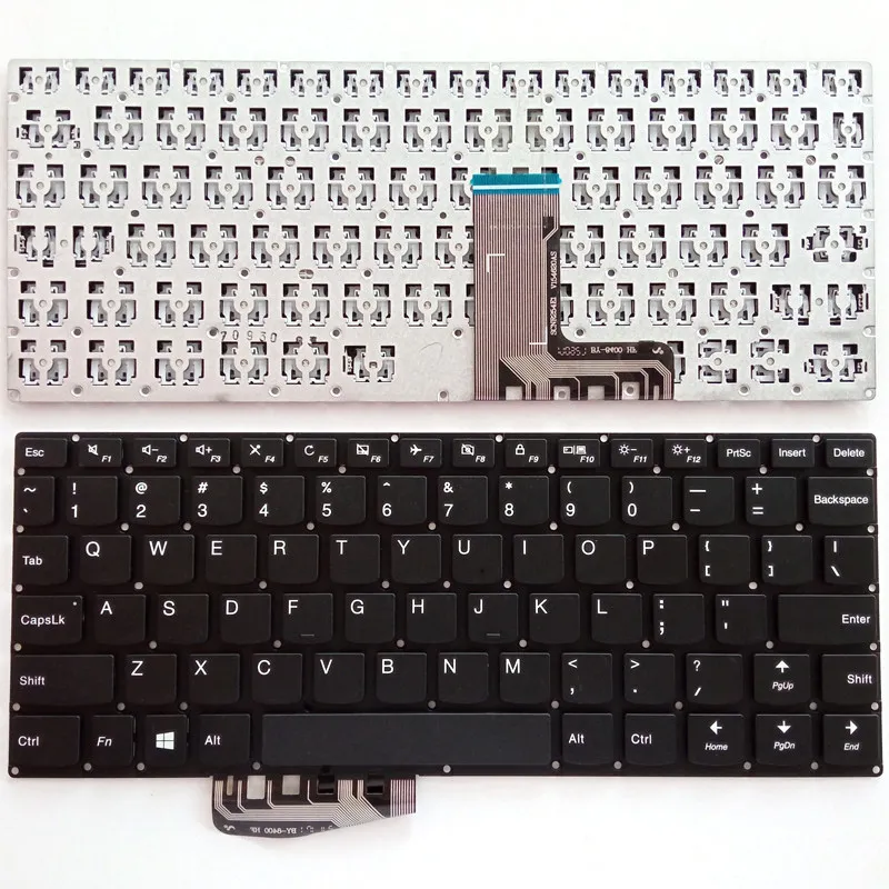 Teclado de Repuesto para Portátil Lenovo Yoga 710-11IKB 710-11ISK 310-11IAP IdeaPad 2in1-11 (EE. UU.)