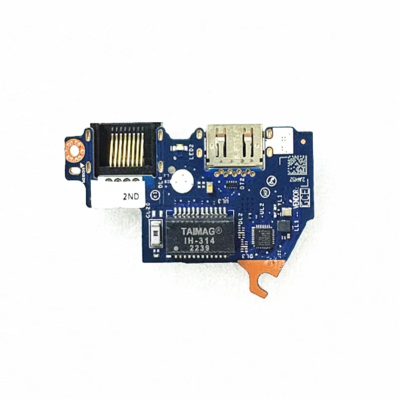 New USB 3 RJ45 Lan Board JPR68 LS-M78JP For HP Victus Gaming 16-R 16-S TPN-C169