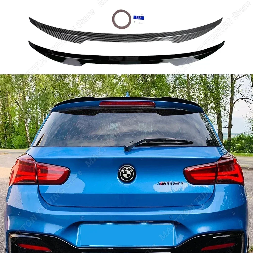 For BMW 1 Series F20 F21 Maxton Style Rear Roof Spoiler Trunk Lid Tail Wings 116i 120i 118i M140i M135i 2011-2020 Hatchback