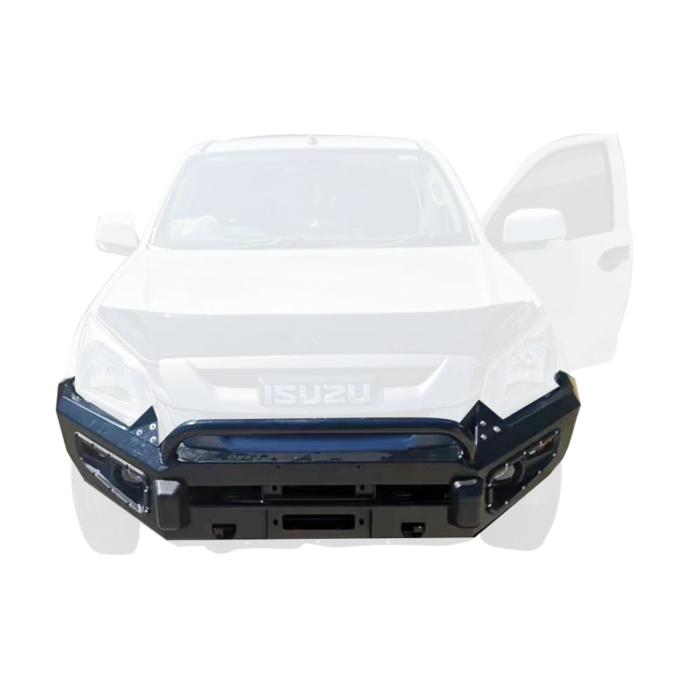 Off Road 4x4 Accessories Dmax Front Steel Bumper Guard Body Kit Car Bumpers for ISUZU