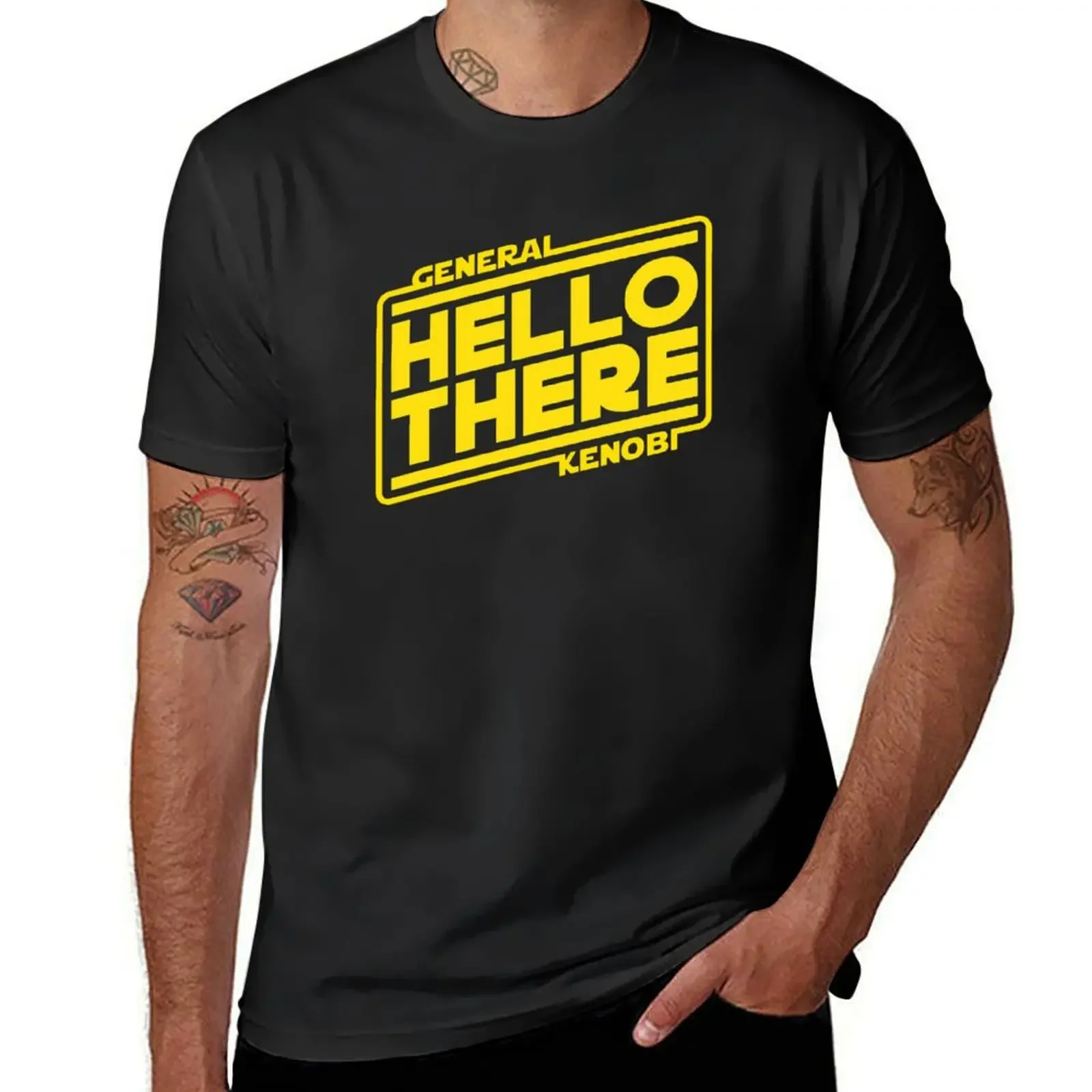 Hello There T-Shirt boys whites heavyweights hippie clothes customs design your own t shirts men