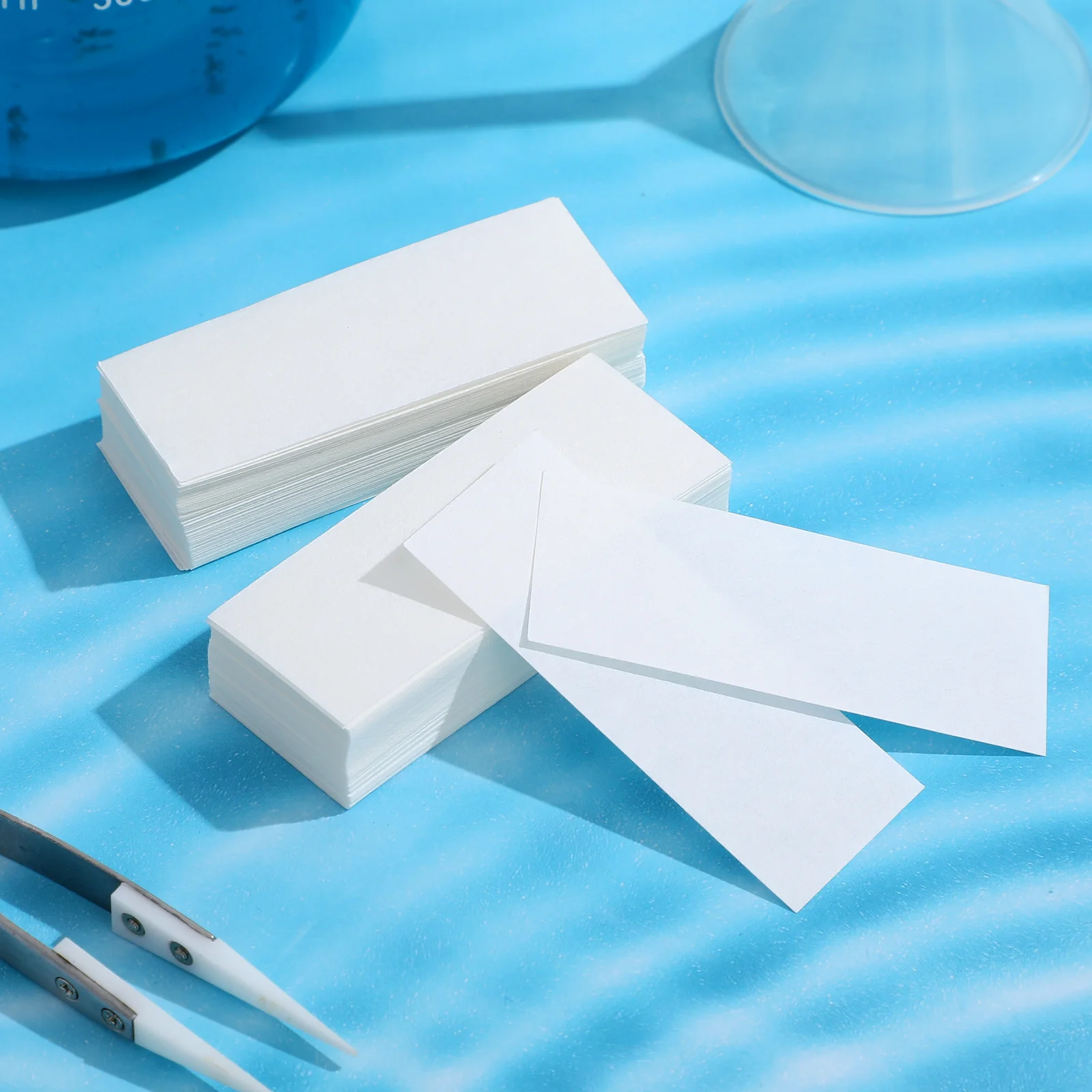 Hojas de papel absorbentes de 500 Uds., papel absorbente de agua de alta absorción para limpieza de laboratorio, eliminación de polvo, experimento científico