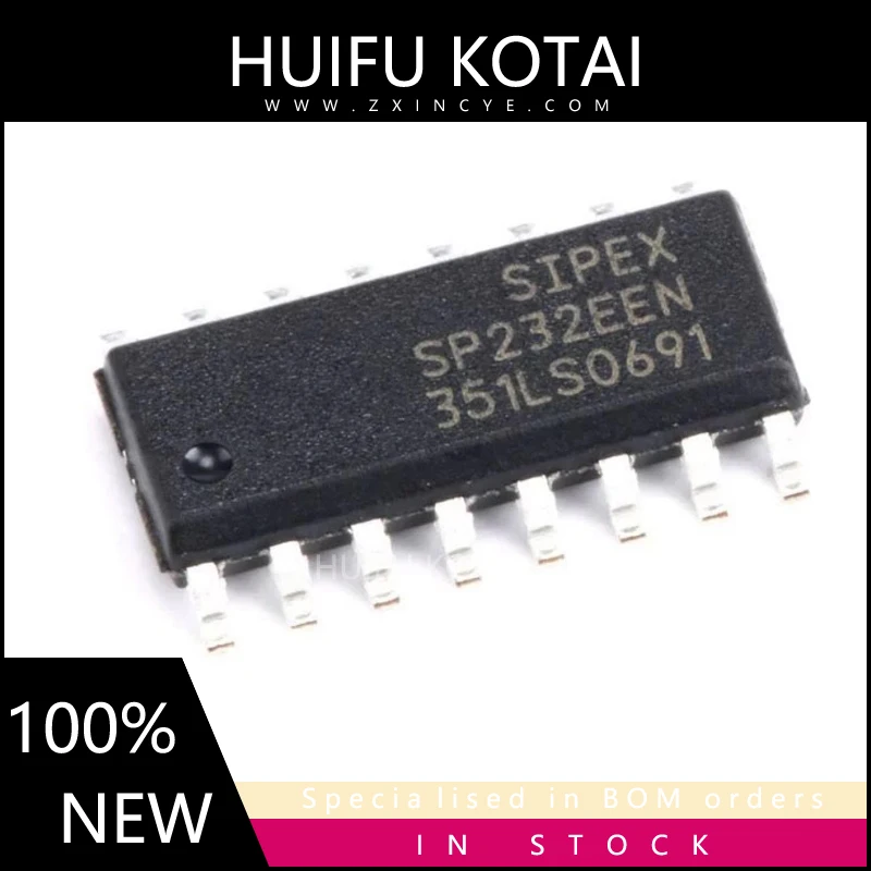 10pcs  SP232EEN-L/TR SP232EEN SOIC-16 New Spot Inventory