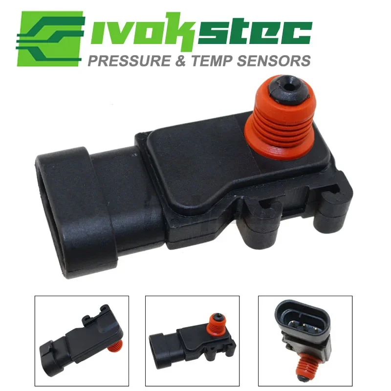 Brand New 1 Bar MAP Sensor For Opel Astar G H Combo Frontera Meriva Vectra Zafira 1.6 2.2 6238120, 6238159