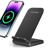 Fast Wireless Charger support for Samsung S24 S23 S22 21 Ultra Quick Charging Stand For iPhone17 16 15 14 13 12Pro Max Xiaomi 14