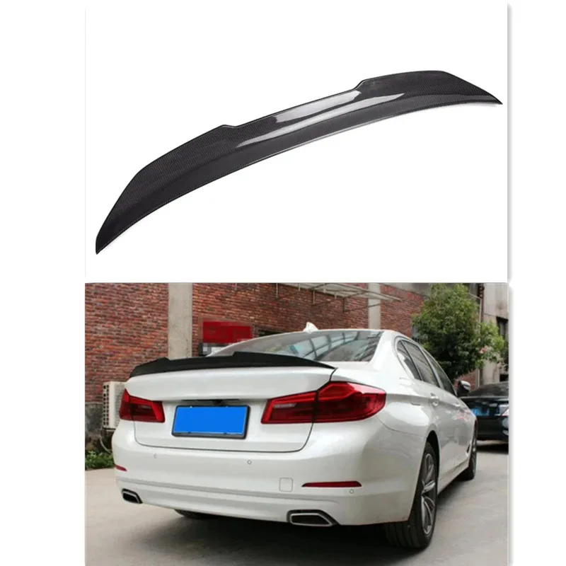 

For BMW 5 Series 2017+ Premium G30 PSM Style Carbon Trunk Ducktail Spoiler