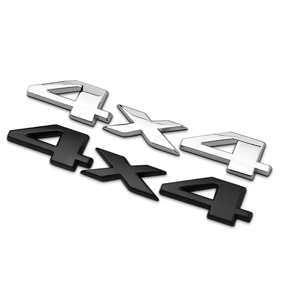 1 unidad de pegatina de Metal 3D para coche 4X4 para Honda Civic Accord Fit Subaru Impreza Forester XV Nissan Qashqai Juke Tiida
