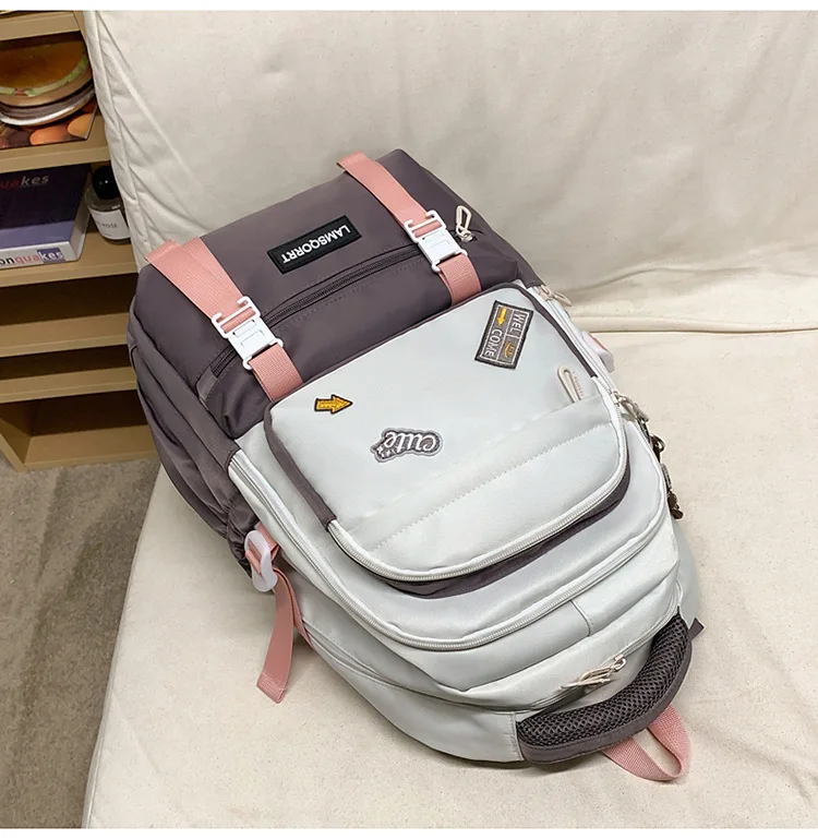 Plecak szkolny dla nastolatków, chłopców i dziewcząt, plecak dla dzieci, uczniów szkół podstawowych i gimnazjów, torba dla dzieci w wieku 6-12 lat.