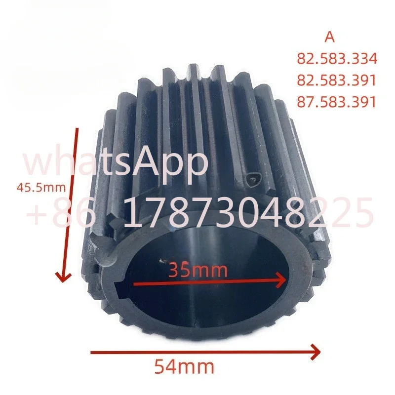 82.583.334 82.583.391 87.583.391 Pincer Bar Gear 82.583.333 82.583.393 87.583.393 Pincer Bar Gear For Heidelberg SM102 SM74 Part