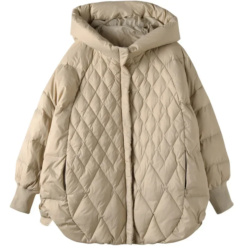 Korean Style Women Down Jacket Over Size Short Coat Loose Warm Autumn Winter Casual Outwear Top Quality Winter Jacket Women