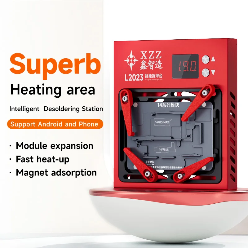 XINZHIZAO X360 Làm Nóng Nền Tảng Bo Mạch Chủ Giữa Khung Lớp Dựng Cán Bàn Cho X-13 Promax CPU Mặt ID Preheater