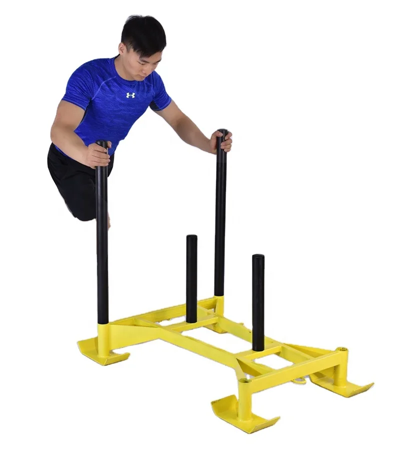 

New stylish power training pull and push prowler gym fitness sled