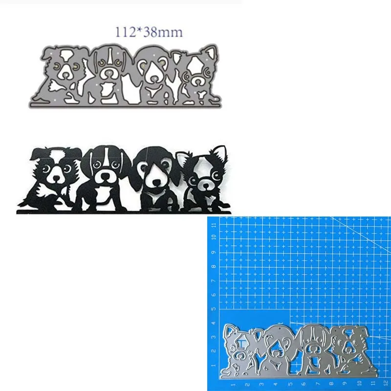 animal dog cat butterfly bear elephant Metal Cutting Dies Decoration Scrapbook Paper cards Craft Knife Mould Blade Punch Stencil