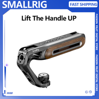 SmallRig Wooden Handle Universal Cold Shoe Slide Camera Suitable for Canon, Nikon, Fujifilm, Sony A7M4 A7R5 R62 Xt5 Zve10 Gift