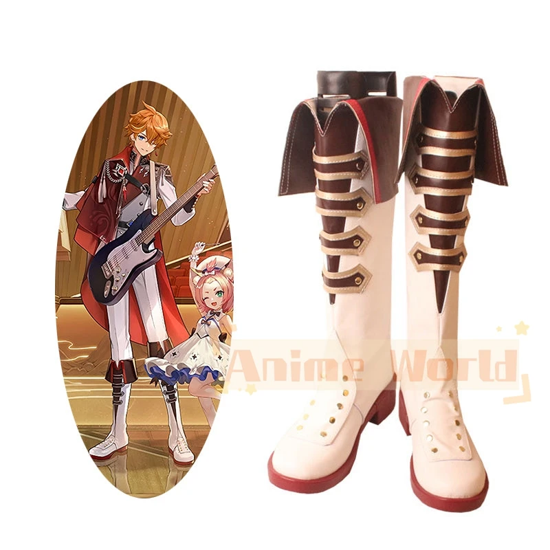 

Genshin Impact Childe Tartaglia Concert 2023 Shoes Cosplay Boots