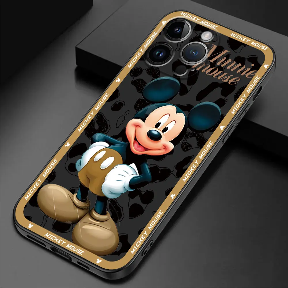 ديزني ميكي وميني حالة الوفير لينة لتفاح ، غطاء تبو لفون 12 ميني ، 11 ، 15 برو ماكس ، إكس إس ، إكس ، 14 ، سي ، إكس آر ، 8 بلس ، 13 برو ، 13 برو ، 13 برو