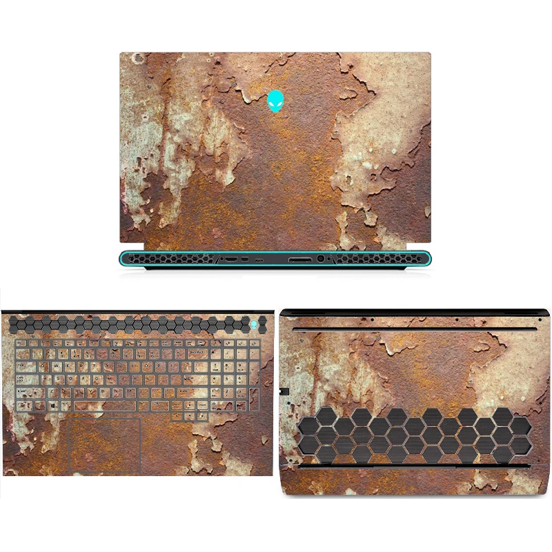 Imagem -02 - Capa para Laptop para Alienware M15 r7 r5 X14 X15 X17 r1 r2 M16 r1 r2 X16 r1 Adesivo para Notebook Alienware M17 r5 Filme Personalizado