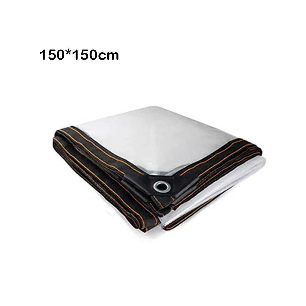 Tienda impermeable, tienda transparente, ojales antioxidantes, lona de PVC transparente, esquinas plegables con bordes reforzados
